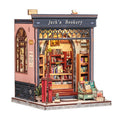 Creative DIY Wooden Miniature Scene Cottage 3D Stereo Hand-assembled Toys